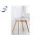 Luxury Dining Room Furniture Cushion PP Modern Plastic Dining Chair Beautiful Texture