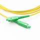3mm Fiber Cable Patch Cord SC UPC - SC APC Simplex Single Mode 9/125