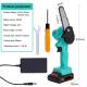OEM 500W Battery Cordless Compact Mobile Hand Held Rechargeable Chain Saw Mill