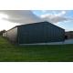 Length 12 Meter Prefab Metal Warehouse With Vented Side Cladding