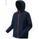 Men's Taped Seam Jacket Navy Blue For Outdoor Sports OEM Service Acceptable