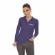 Purple Horse Riding Base Layer Women Equestrian Shirts Elastic Clothing