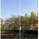 40 Ft Telescopic Antenna Mast TV Survey Station Mast Hand Crank Up Aluminum Telescoping Mast 12m