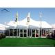 Width 10m Elegant Mixed Glass Wall Canopy Tent Structures For Outside Events