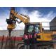 Yellow Hydraulic Piling Rig Machine Max. Transport Weight 7T  KR50A Max. drilling depth 24 m
