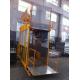 Operator Cab Construction Material Man And Material Hoist Dual Cage ISO