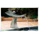 Pool Ornaments Waterfall Fountain , Stainless Water Feature For The Garden