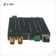 Fiber Optic Transceiver Mini 12G SDI Video Converter With Tally And Backward RS485