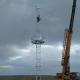 Triangle Antenna 15m Guyed Mast Tower Communication