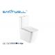 Hotel / Home Bathroom Washdown Two Piece Toilet Close Coupled Ceramic Material