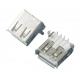 90 Degree 4Pins USB Female Connector Insert Board A Type 2.0