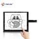 15 Inch EETI Customized AG AR AF Coated Cover Glass Capacitive Pcap Touch Screen Panel