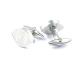 Tagor Jewelry Regular Inventory High Quality Hot 316L Stainless Steel Cuff Links CQK77