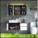Make in China Modern lastest design wall mounted elegance fancy aluminum alloy bathroom cabinet