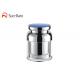 Silver Transparent Plastic Cosmetic Jars , Small Plastic Jars With Lids 30ml 50ml SR2372