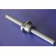 Black thread rod for medical beds screw cap/female stainless thread rod