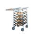                  Height Adjustable Transport Trolley for 62 on 102 Combi Duo Ovens             