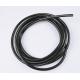 Non - Shinkable PVC Hose Fexible PVC Tubing , Black Insulation Tube