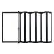 Villa Aluminum Framed Door Internal Bifold 0.76PVB Electrophoresis 2.0mm thickness