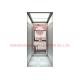 Wooden/ Stainless Steel Luxury Villa Elevator With PVC Floor 0.4m/S