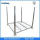 Warehouse Storage Use Stacking Steel Powder Coated 4 Round Posts Tire Stacking Rack