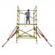 Live Line Inspection Insulated Scaffolding / Safety Fully Insulated Platform