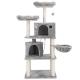 Unique Playhouse Cat Furniture Toys 45*55*152cm With Sisal Covered Ce Certification