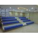 Manual Controlled HDPE Retractable Bleacher Seating Retractable Auditorium Seating