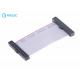 Double Row 2*10 Pin Flat Ribbon Cable IDC 1.27mm Pitch To IDC 1.27 Connector Available