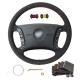 Leather Steering Wheel Cover Pattern for BMW 3 Series E46 2000 2001 2002 2003 2004 2005