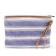 Europe 2016 new women handle bag striped knit wrist portable Clutch