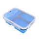 Rectangle 3 Compartment Collapsible Bento Box For Adults