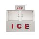 60 cu. ft. Ice Merchandise Double Slanted Door Ice Cube Freezer