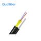 4/6/8/12 Core Figure 8 Fiber Optic Cable , G652D G657A1 FTTH Optical Fiber Cable