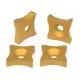 Durable Carbide Cutting Inserts / Scarfing Inserts  For Steel Tube Steel Pipe