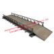 Temporary Access Portable Floating Bridge Heavy Loading Capacity For Inconvenient Traffice Areas