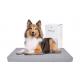 27 Inches 600D Memory Foam Dog Bed Antimicrobial Cotton