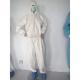 Unisex Yellow White Isolation Hospital Ppe Gown Disposable