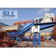 Commercial Mobile Concrete Batching Plant High Performance Simple Operation