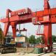 50 Ton Double Girder Gantry Crane , Industrial Gantry Crane With Cantilever