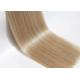 No Tangle European Human Hair Extensions Double Drawn Hair Wefts Extensions