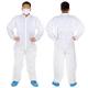 Non Toxic One Piece Disposable Polypropylene Coveralls With Hood