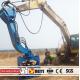 BUY BEIYI V250D V330 V350 sheet  Pile Hammer Hydraulic Vibratory Pile Driver in construction