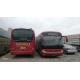 Red Yutong Used Coaster Bus ZK6121HQ3Z 68 Seat RHD Support Diesel A/C Two Doors