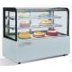 Industrial Cake Showcase Refrigeration Equipment With Marble Base And 2 Shelves