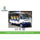 Plastic Bus Seat Battery Operated 4kW Electric Bus With Alarm Lamp For City Walking Street