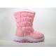 Leather Unisex Kids Winter Boots Flat Heel childrens warm boots