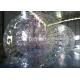 Transparent 1.0 mm TPU Inflatable Body Bumper Ball With Glowing Lights