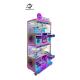 Key Ring Claw crane Machine Personal Prize Clip Clamp Machine Coin Operated 4 Players