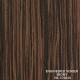 Fancy Recomposed Ebony Wood Veneer Quarter Straight Grain Fleeced Back For Hotel And Cabinet Decoration